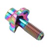 RISK Bike Front Derailleur Screw Gasket Kit Hollow Titanium Alloy