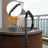 600LBS Capacity Hot Tub Handrail 56" H Safety Handrail Pivots