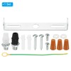 PATIKIL 105mm Ceiling Light Plate Kit, 1 Set Light Fixture