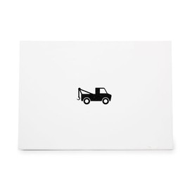 Tow Truck Hook Lift Recovery, quality rubber stamp, ideal for crafts scrapbooking invitations cards and tags CCSTA-24226
