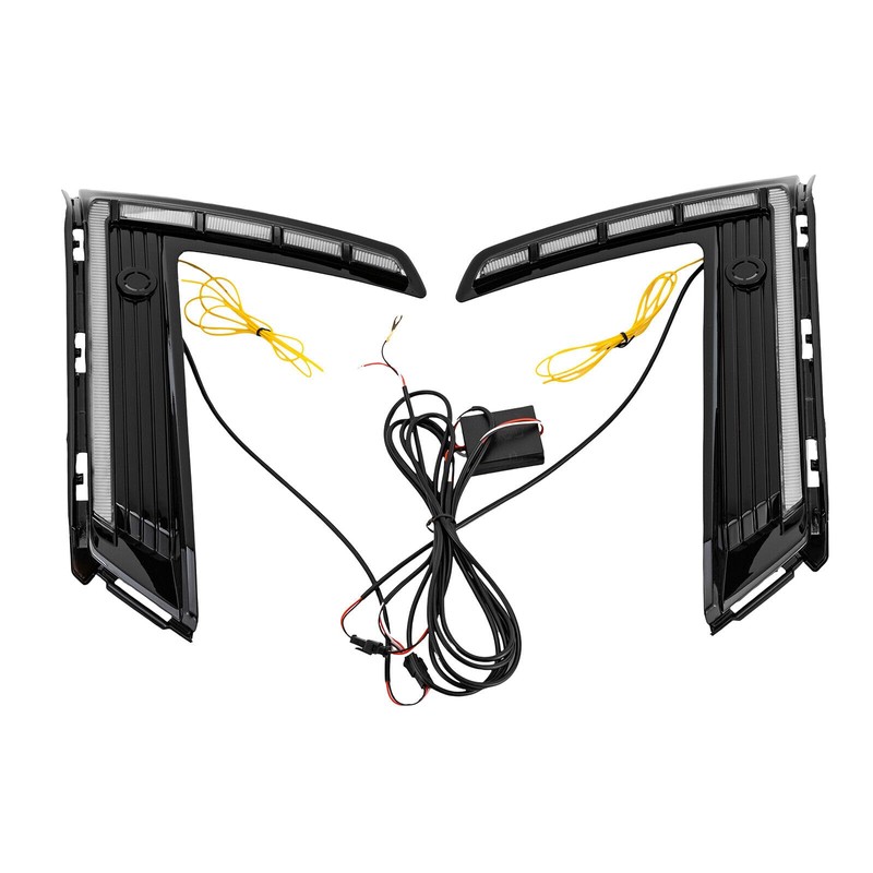 Pair LED Fog Lamp For Honda CR-V CRV 2023-2024 Daytime