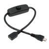 CY Cable Micro USB2.0 Cable with On/Off Switch Micro 5