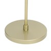 Gold Pillar Candle Holder Double Sided Use Rust Prevention Iron