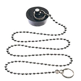 SANEI PH29-30 Rubber Stopper for Bath with Clamp, Outer Diameter 1.2 inches (30 mm), Height 0.9 inches (23 mm)