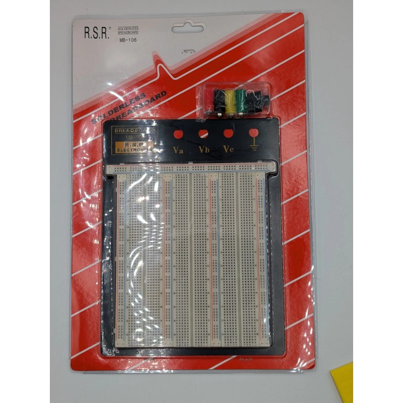 MB R.S.R. Electronics MB-106 Solderless Breadboard Electrical Engineer Student New
