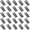 RAParts 1398880 New LH Disc Mower Blade 25 Pack fits