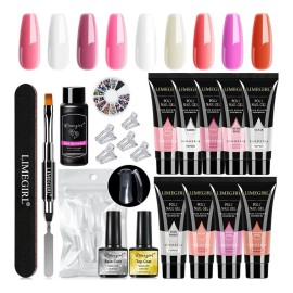 Complete Acrylic & Polygel Nail Kit – 21-Piece Set for Sculpting & Manicure – All-in-One Solution 💅🎨🛠️