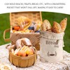 2 Piece Bread Bags, Drawstring Bags, Food Storage Bags, Portable