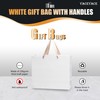 YACEYACE White Gift Bags Large Size, 20Pcs 12.5x4.5x11 Inch Large