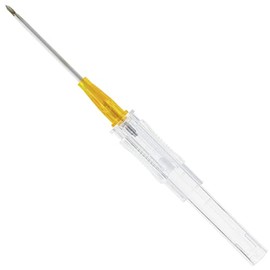 Curaplex Curaslide Safety IV Catheter, 14G X 1.25" Needle, Box of 50