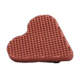 Ashirwad Terracotta Foot Scrubber Handmade Organic Clay eco Friendly Dead Skin Remover Natural Pumice Stone Women Men Unisex Foot Heel Filer Scraper (Scrubber-5)