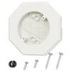 Siding Mounting Block, Siding Mounting Kit with Built-in Electrical Box,