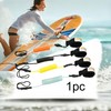 HerFarCai Surfboard Leash, Straight Surf Board Leg Rope with Wrist/Ankle