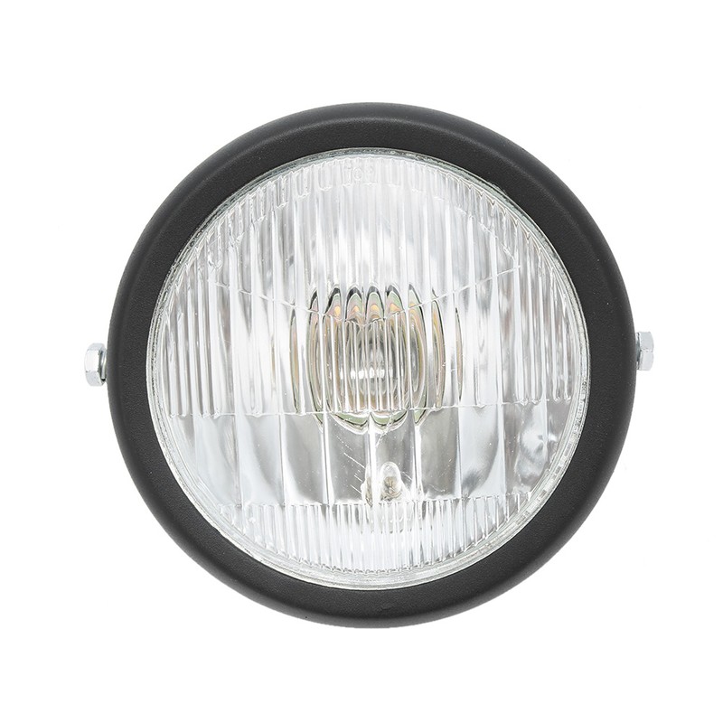 12V Universal Motorcycle Waterproof Dustproof Retro Headlamp High/Low Beam Front