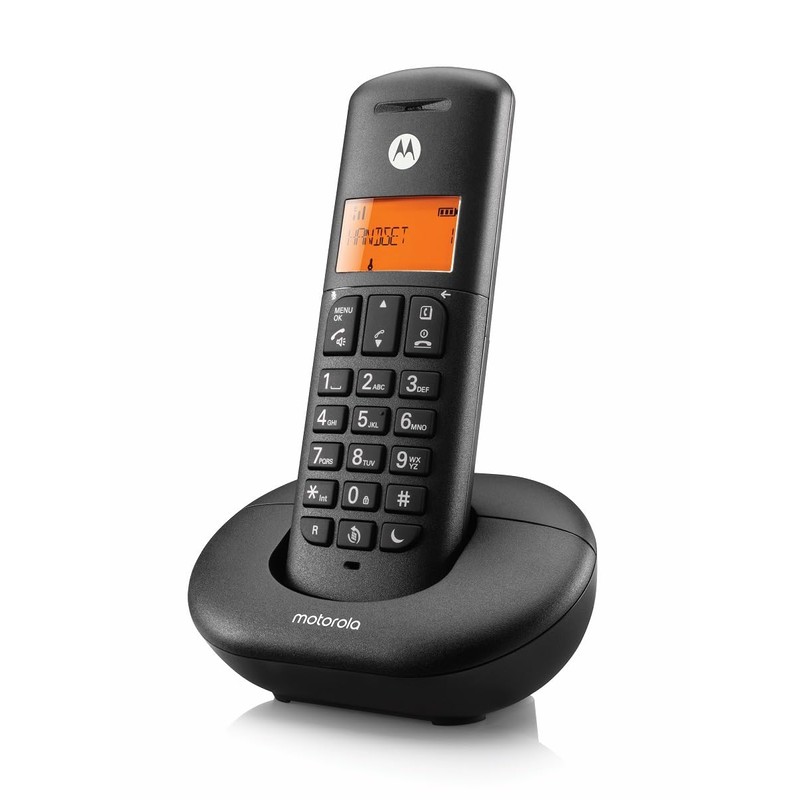 Motorola E201 Cordless Landline House Phone, Home Phone, Nuisance Call