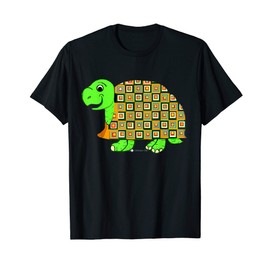 Pattern Shell Tortoise at a Snail Pace T-Shirt