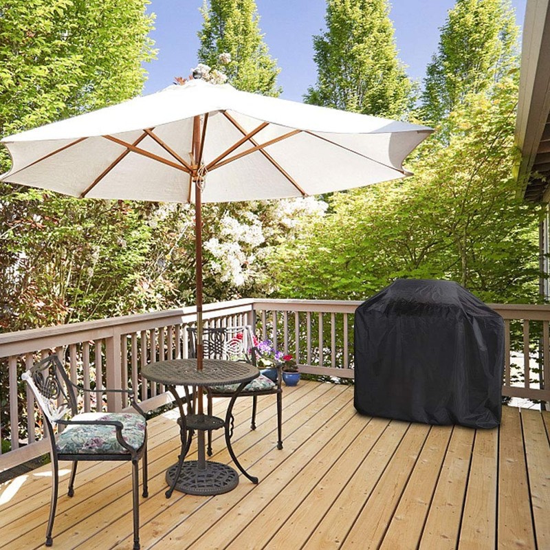 Imagine Waterproof Heavy Duty Rain Proof Dustproof BBQ Cover, Orange,