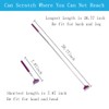Portable Extendable Back Scratcher, OWUDE Telescoping Scratcher Tetractable Bear Claw