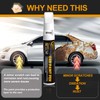 carsmallma 1J7 Atomic Silver Car Touch Up Paint for Lexus,