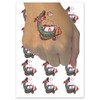 Asian Dragon Enjoying Cup of Tea Temporary Tattoo Water Resistant