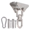 Swing Hanger 360 Degree Rotate Suspension Carabiner Hook Hardware Kit