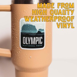 Vagabond Heart Alaska Weatherproof Vinyl Travel Sticker