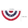 ORFOFE 5pcs Usa Flag Banner Patriotic Bunting Flags 45 *
