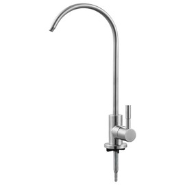 Kaihanmo Drinking Water Faucet Brushed Nickel SUS304 Stainless Steel Kitchen Water Filter Faucet, Lead-Free Reverse Osmosis Water Faucet RO Faucets