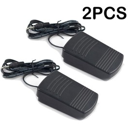 TEAMWILL 2PCS Foot Pedal Control Accessories Sewing Machine Portable Controller Home Universal