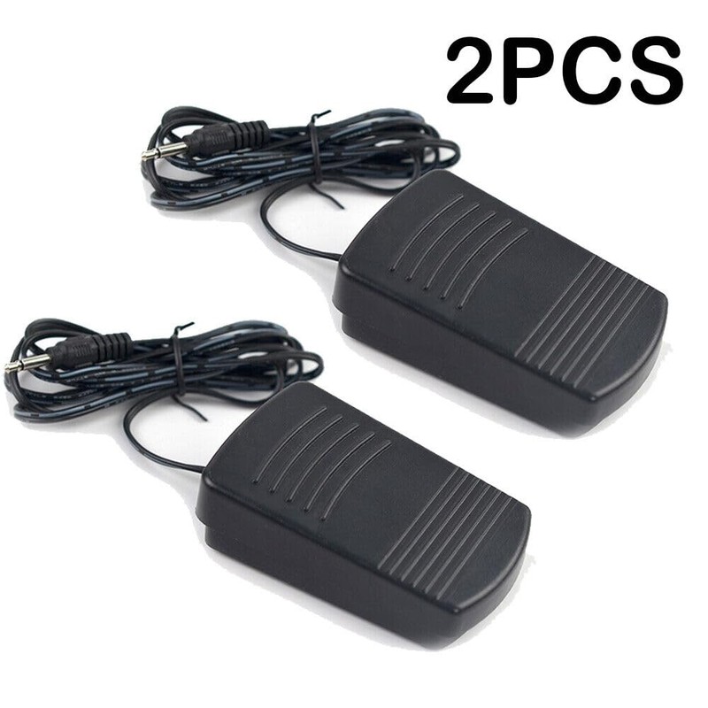 TEAMWILL 2PCS Foot Pedal Control Accessories Sewing Machine Portable Controller