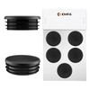 EMFA Round plug cover cap plastic lamellar plug