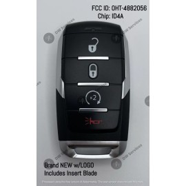 Ram NEW ! OEM Genuine Dodge RAM 1500 TRX SMART PROXIMITY REMOTE KEY FOB OHT-4882056