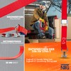 1 x 2-Piece Lashing Strap with Clamping Lock for Airline