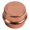 Sanitop-Wingenroth CU-Pressfitting Cap 5301, 1 Piece, Red/Gold, 12793 6