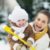Slippery Racer Snowball Thrower Stick (Yellow)