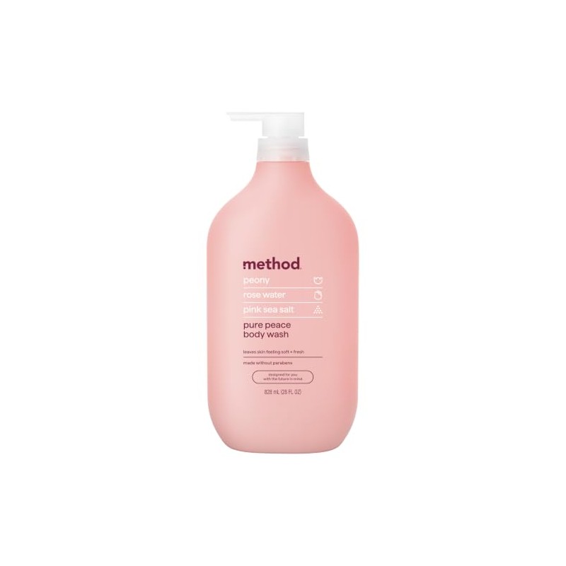 Method Body Wash, Pure Peace, Paraben and Phthalate Free, 28