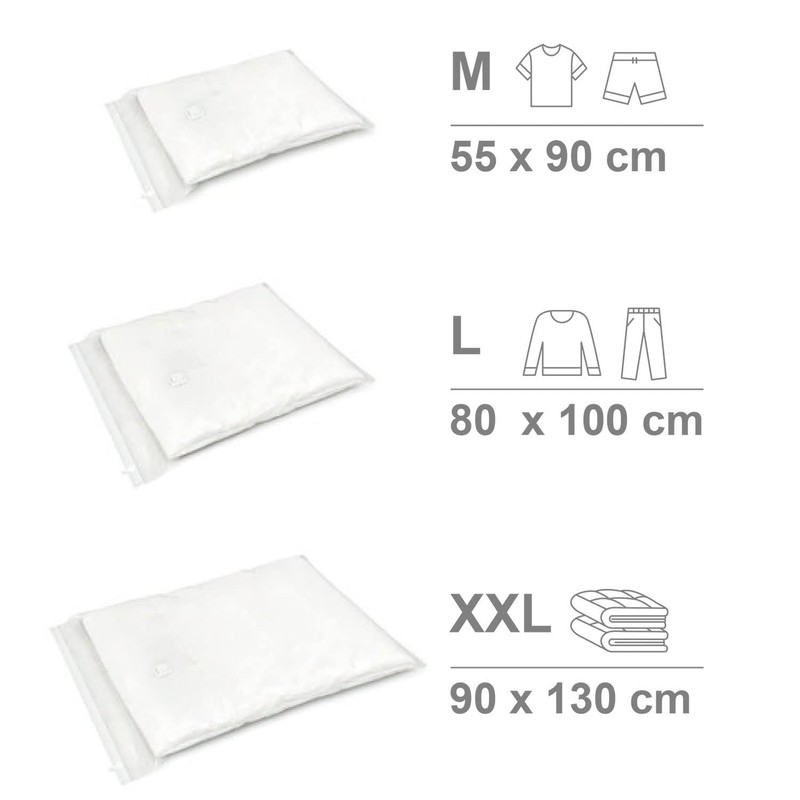 Rayen Vakuum-Aufbewahrungsbeutel Medium