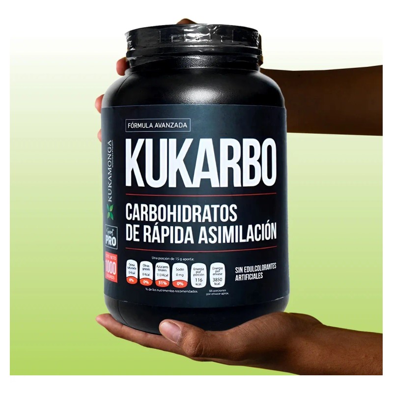 Kukarbo | Carbohidratos Rápidos Para Energía | 1 Kg Sin