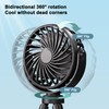 xinyee Portable Handheld Fan Flexible Octopus Tripod Desktop Fan Baby