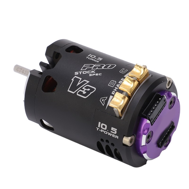 540 V3 10.5T Sensored Brushless Motor RC Car Motor for