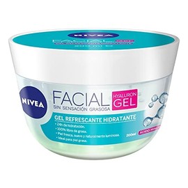 NIVEA Gel Facial Refrescante Cuidado Facial (200 ml) con ácido hialurónico  Jaloma Agua de Rosas, Tónico Facial, Relajante, Antioxidante, 250ml.      