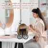 GMHLLES 2Pcs Wig Stand Black Sturdy Holders 8PCS Wig Hair