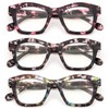 KoKoBin 3 Pack Reading Glasses for Women Oprah Style Cute