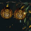 2 Pack Solar Table Lanterns - Solar Hanging Outdoor Lanterns