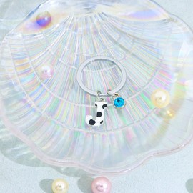 Casxyue Football Gifts Keyring for Women Girls Man Boys Initial Letter Keyring with Football Style Football Keyring Letter Football Party Gifts, J