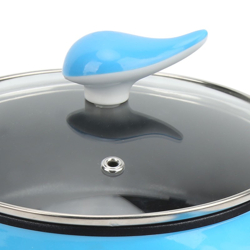 Electric Hot Mini Pot 1.5L Non Stick Cooking Pot Rapid
