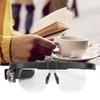 Professional 4.5X Rechargeable Head Mount Magnifying Glasses LED Magnifier for