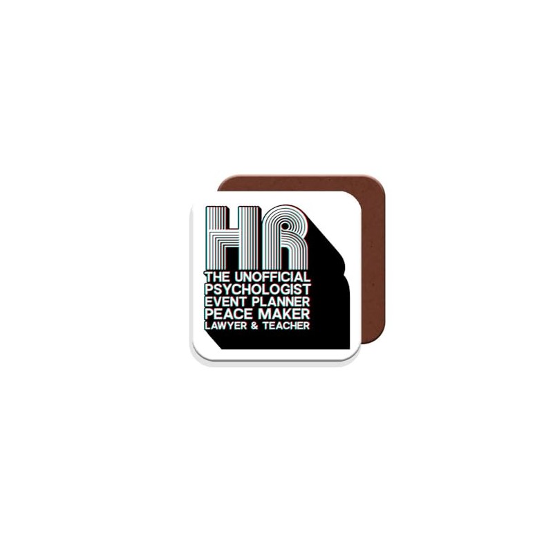 Coaster Gift for Human Resources Personnel - HR The Unofficial