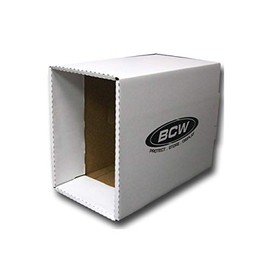 BCW Short Comic Book Storage Box House - (Bundle of 10) Corrugated Cardboard Storage Box - Comic Book Collecting Supplies