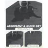 AMOAMI-Coffee Mat Hide Stain Rubber Backed Absorbent Dish Drying Mat